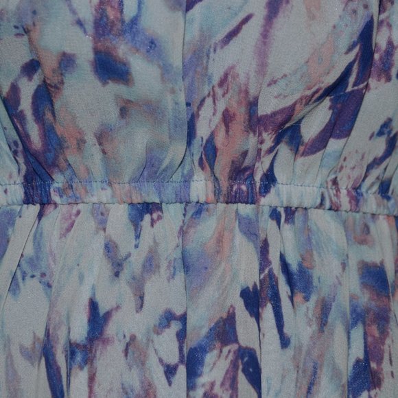 Multi-colored highlow dress - Picture 3 of 4